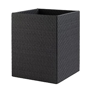 Bodrum Black Wicker Bath Collection