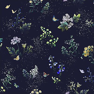 Schlossberg Mid Summer Night Noir Bedding