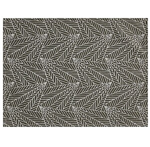 Le Jacquard Francais Feuilles Khaki Coated Placemats, Set of 4