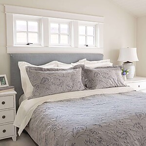 Jacquard Bedding - St. Geneve Willow Lapis