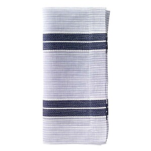Bodrum Brighton Blue Striped Napkins - Set of 4