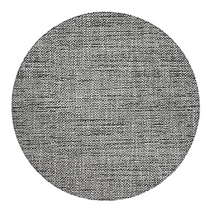 Bodrum Echo Gray Round Easy Care Placemats - Set of 4