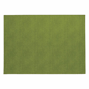 Bodrum Presto Grass Green Rectangle Easy Care Placemats - Set of 4