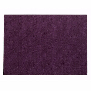 Bodrum Presto Plum Purple Rectangle Easy Care Placemats - Set of 4
