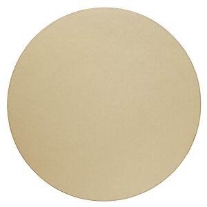 Bodrum Skate Champagne Round Easy Care Placemats - Set of 4