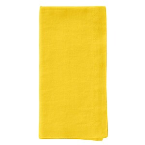 Bodrum Amalfi Lemon Yellow Stonewashed Napkins - Set of 4