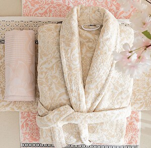 Le Jacquard Francais Charme Yellow Bath Robes