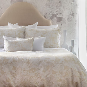 Jacquard Bedding - St. Geneve Sakura Parchment