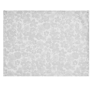 Le Jacquard Francais Mille-Fleurs Grey Coated Placemats, Set of 4