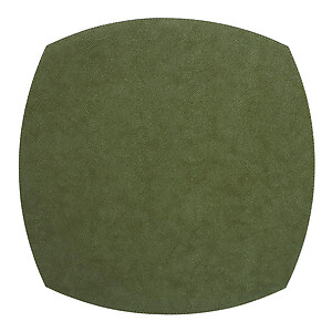 Bodrum Stingray Hunter Green Elliptic Easy Care Place Mats - Set of 4