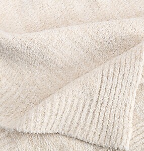 Kashwere Lightweight Heather Throw Malt & Cream