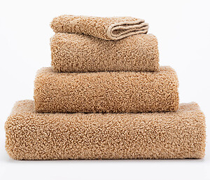 Abyss Super Pile Towels Croissant Brown Color 716