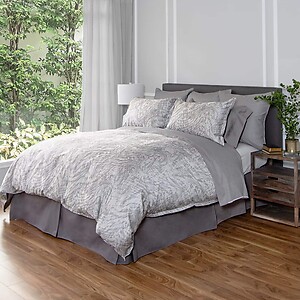 Jacquard Bedding - St. Geneve Sagola Dark Grey