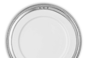 Match Pewter Luisa Salad or Dessert Plate, item A852.0
