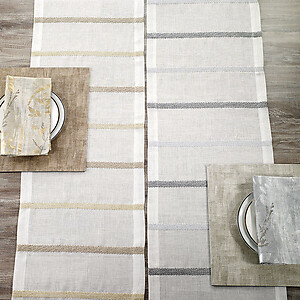 Bodrum Metallic Band Table Runner