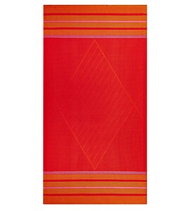 Le Jacquard Francais Sand Club Voile Orange Beach Towel