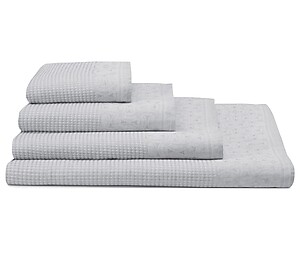 Le Jacquard Francais Lula Pearl Grey Towels