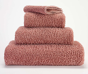 Abyss Super Pile Towels Rosette Pink Color 515