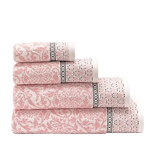 Le Jacquard Francais Charme Pink Towels