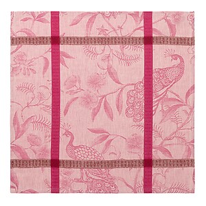 Le Jacquard Francais A l'orangerie Pink Table Linens