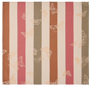 Le Jacquard Francais Bal des Papillons Pink Table Linens