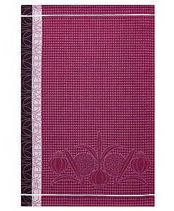 Le Jacquard Francais L'ail Purple Cotton Kitchen Hand Towel