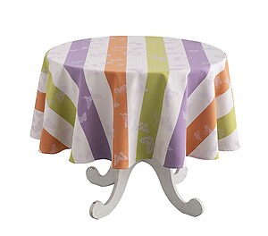 Le Jacquard Francais Bal des Papillons Purple Table Linens