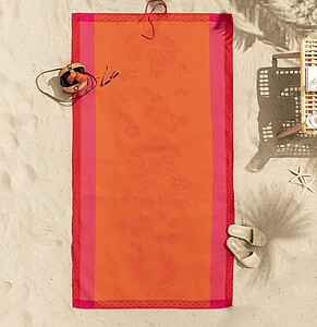 Le Jacquard Francais Monoi Red Beach Towel
