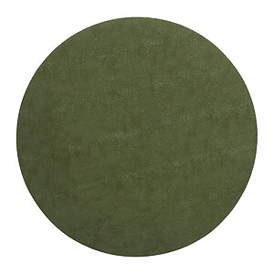 Bodrum Stingray Hunter Green Round Easy Care Place Mats - Set of 4
