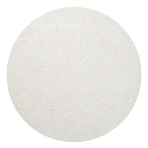 Bodrum Gem Ivory Round Easy Care Place Mats - Set of 4