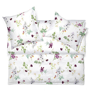 Schlossberg Freya Blanc Collection - Floral Luxury Bedding