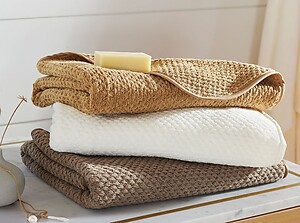 SDH Checkmate Linen Cotton Towels