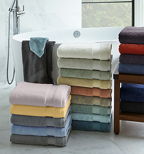 Sferra Bello Nuovo Towels. Soft cotton terry towels.