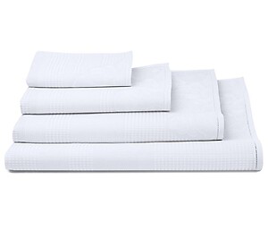Le Jacquard Francais Volupte White Towels