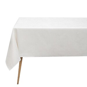 Le Jacquard Francais Marie Galante White Table Linens