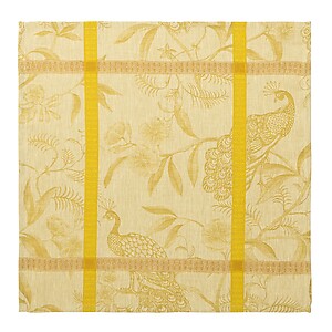 Le Jacquard Francais A l'orangerie Yellow Table Linens
